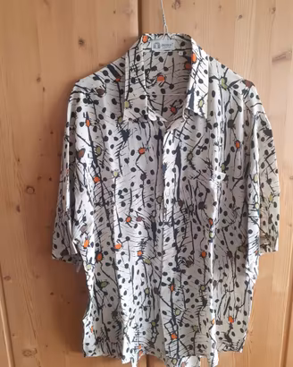 Camicia Vintage mezzamanica in seta