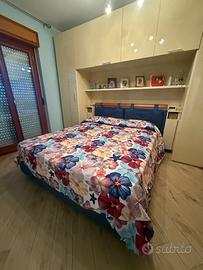 Letto matrimoniale contenitore