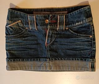 Minigonna jeans