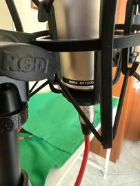 RODE NT1000 con sm6 ecc.