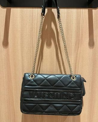 Borsa Valentino Quilted Shoulder Bag - Nero & Oro