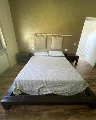 Letto matrimoniale etnico