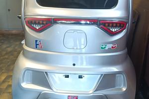 F4 quadriciclo elettrico c/volante 1500w grigio