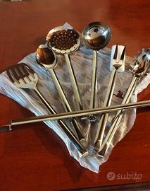 utensili da cucina acciaio inox 18/10 