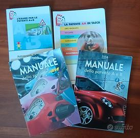 4 libri autoscuola patente