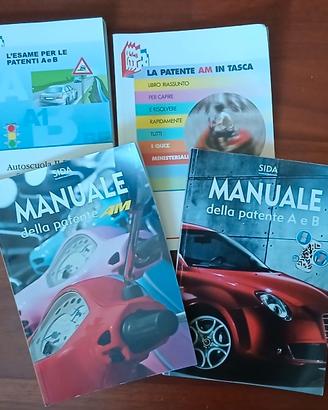 4 libri autoscuola patente