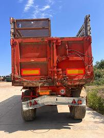 RIMORCHIO RIBALTABILE - cassone rinforzato in ferr