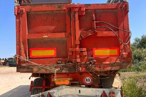 RIMORCHIO RIBALTABILE - cassone rinforzato in ferr