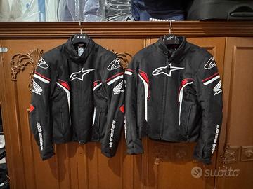 Coppia giubbotti moto Alpinestars Honda