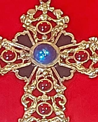 Misticissima collana  croce artigianale vintage