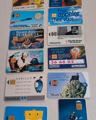 schede telefoniche francesi
