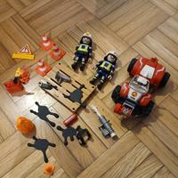playmobil quad pompieri