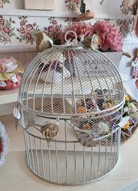 Gabbietta decorativa shabby 
