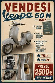 Vespa 50 N 1967