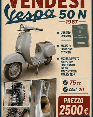 Vespa 50 N 1967
