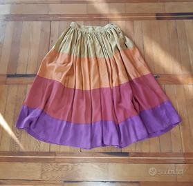 Gonna Fiorucci vintage anni 1970 tg S