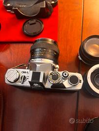 Olympus OM-1n+ Obiettivi + Borsa Originale
