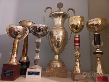 6 trofei / coppe di vario formato