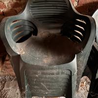 Blocco sedie a poltroncina