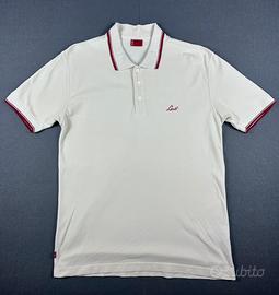 Maglia polo levis bianca taglia L
