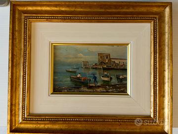 Trittico Dipinti Olio su Rame