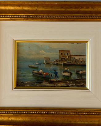 Trittico Dipinti Olio su Rame