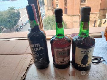 3 BOTTIGLIE VINO PORTO VINTAGE