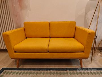 Divano 2 posti Maisons du Monde – Giallo Senape