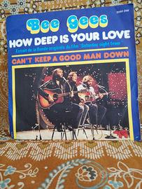Bee Gees, how deep is your love,  45 giri