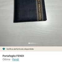 Portafoglio fendi
