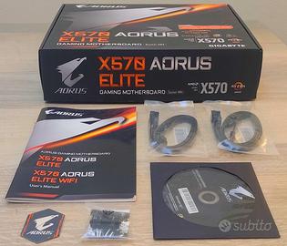 Gigabyte X570 AORUS ELITE AM4 usata pochissimo