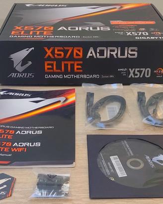 Gigabyte X570 AORUS ELITE AM4 usata pochissimo