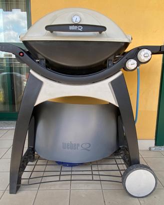 Barbecue a gas Weber 200 + Carrello De Luxe