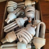 Lampadine a basso consumo e ad incandescenza