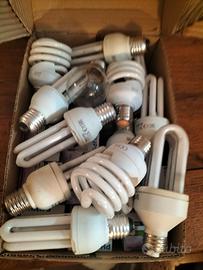 Lampadine a basso consumo e ad incandescenza