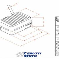 Scarico Sito Piaggio Vespa 1953 - 1956
