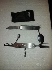 Posate da campeggio, tascabili.