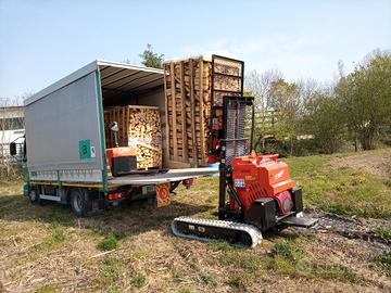 legna da ardere in bancali e pellet ENPlus A1