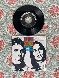 Santo&Johnny  Love story  45 giri vinile 7"