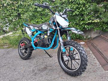 MINI CROSS 50cc 2 TEMPI R 10/10 AZZURRA