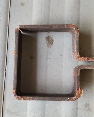 fasce di metallo per travetti cancello in legno
