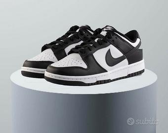 Scarpe sneakers Nike Dunk Low Panda Retro 40,5