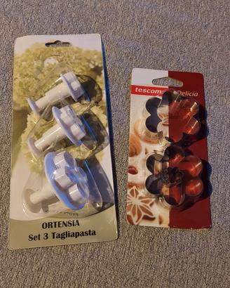 pasticceria: tagliapasta ortensia, stampo biscotti