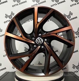 4 CERCHI IN LEGA VOLKSWAGEN GOLF TIGUAN T-ROC 17