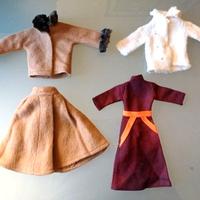 lotto abiti Clone Barbie vintage bambole