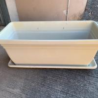 Fioriera Rettangolare Usata con Sottovaso