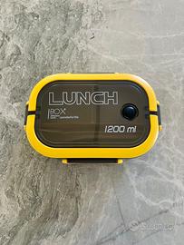 Lunchbox 2 scomparti con posate 1200ml