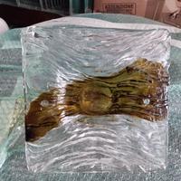 Venini Toni Zuccheri vetro di Murano applique