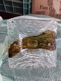 Venini Toni Zuccheri vetro di Murano applique