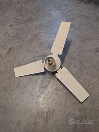 Ventilatore da soffitto bianco 3 pale